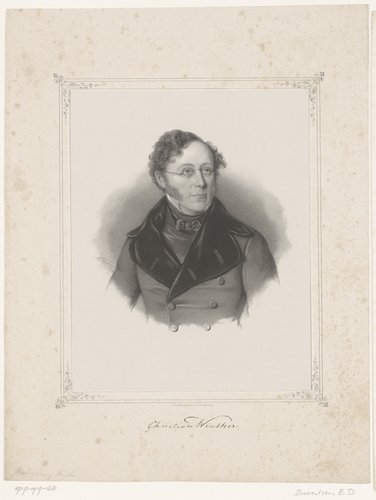 Portret van Christian Winther