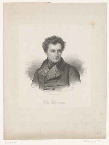 Portret van Orla Lehmann