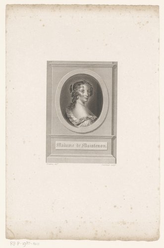 Portret van Madame de Maintenon