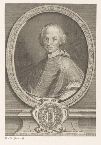 Portret van Giuseppe Renato Imperiali by Étienne Desrochers