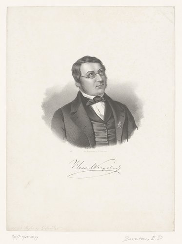 Portret van Henrik Arnold Wergeland