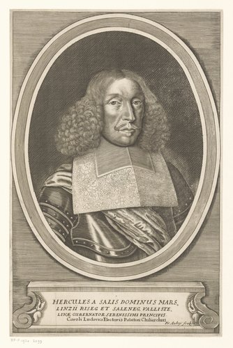 Portret van Herkules von Salis