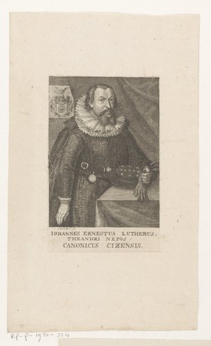 Portret van Johann Ernst Luther