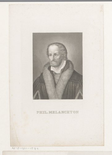 Portret van Philipp Melanchton
