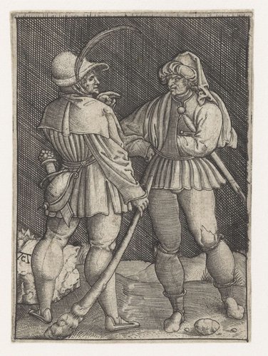 Twee wandelaars
