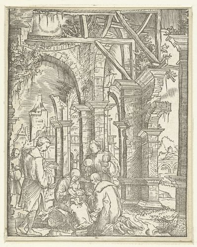 Aanbidding van het Christuskind door de koningen