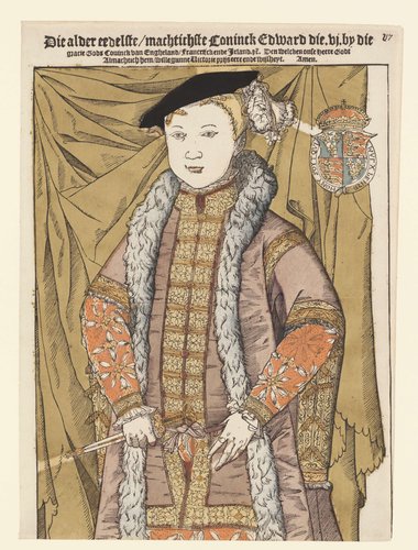 Portret van Edward VI van Engeland
