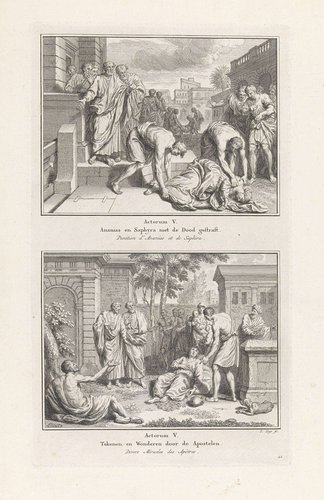 Dood van Ananias en Saffira / Genezingen door de apostelen