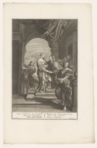 Maria et Elisabetha. by Claude Duflos
