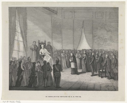 De Nederlandsche deputatie bij Z.H. Pius IX by Petrus Johannes Arendzen