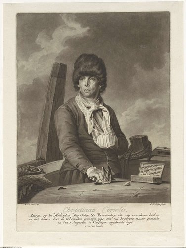 Portret van Christiaan Cornelis by Charles Howard Hodges