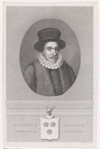 Portret van de kanselier Elbertus Leoninus