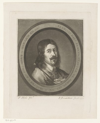 Portret van Frans Hals