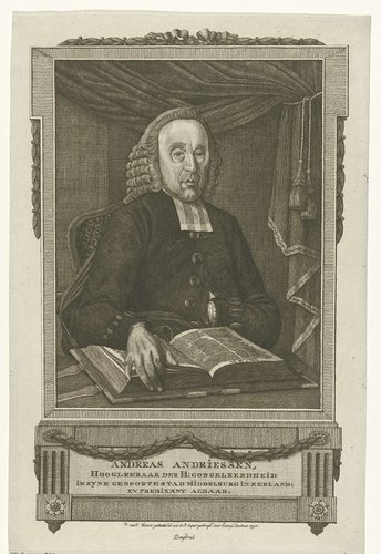 Portret van Andreas Andriessen