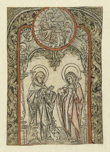 Heiligen Dominicus en Brigitta