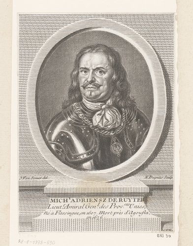 Portret van Michiel Adriaenszoon de Ruyter