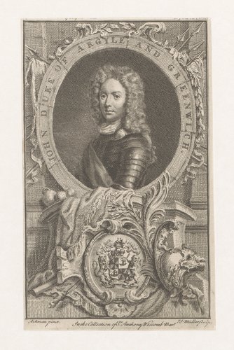 Portret van John Campbell, 2e hertog van Argyll, 1e hertog van Greenwich