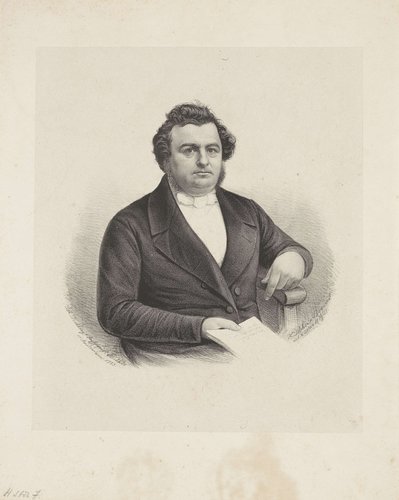 Portret van een onbekende man, mogelijk Franciscus Cornelis Donders