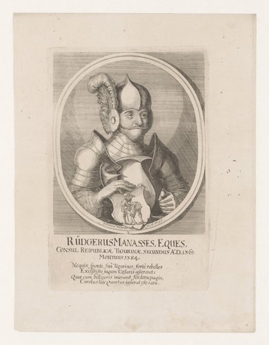 Portret van Rüdgerus Manasses