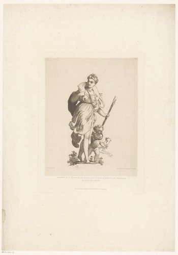 Fragment de la décoration sur Glaces dans la Salle de Bain de S.M. L'impératrice au Palais de l'Elysée