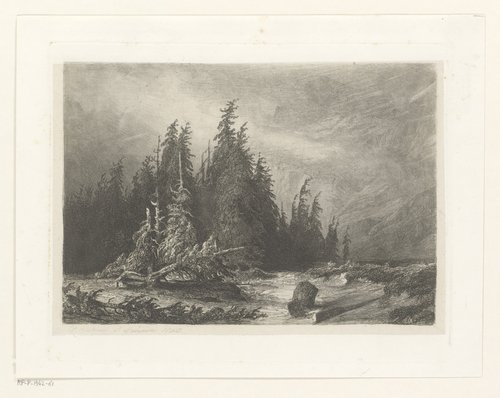 Essais de gravure a l'eau forte