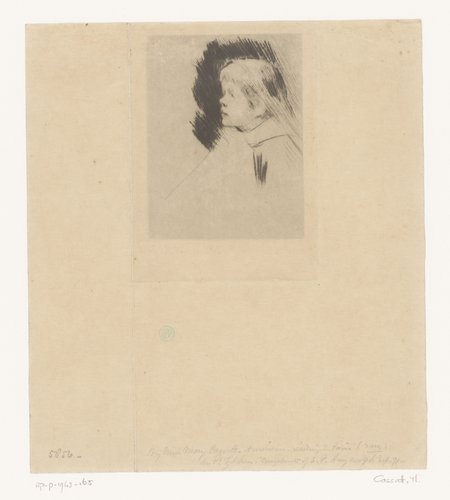 Kinderkopje (gesigneerd)