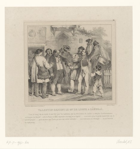 Vie civile, politique et militaire du caporal Valentin (...)