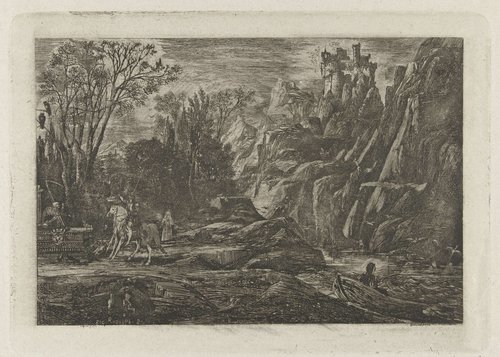 Une Vieille légende by Rodolphe Bresdin