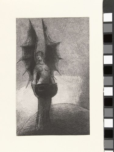 Les ténèbres by Odilon Redon