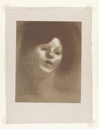 Portret van Marguérite Carrière