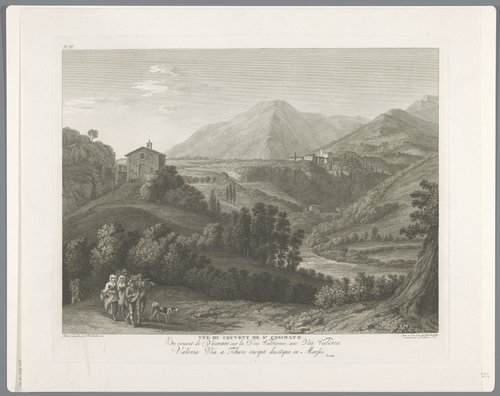 Gezicht op de San Cosimato
