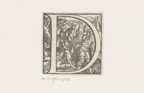 Letter D en de dronkenschap van Noach