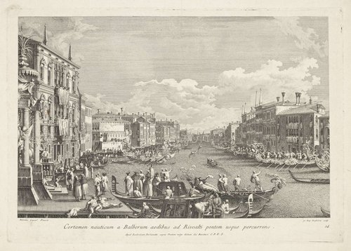 Canal Grande en Palazzo Belloni Battagia