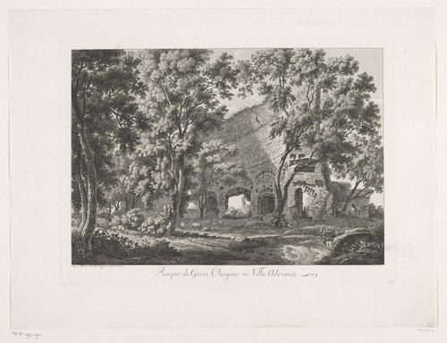 Malerisch radirte Prospekte aus Italien