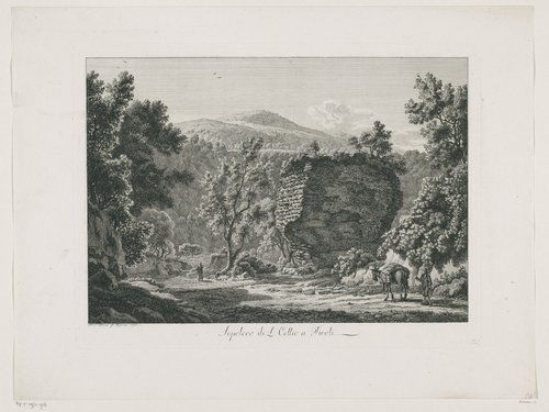 Malerisch radirte Prospekte aus Italien