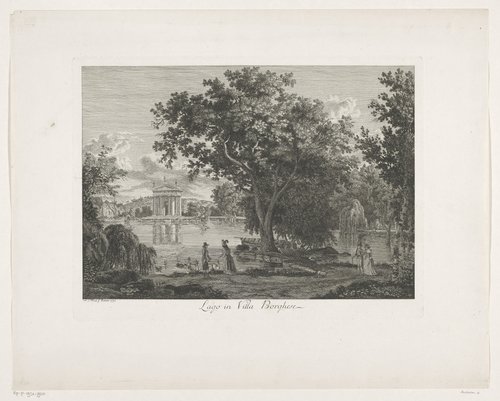 Malerisch radirte Prospekte aus Italien