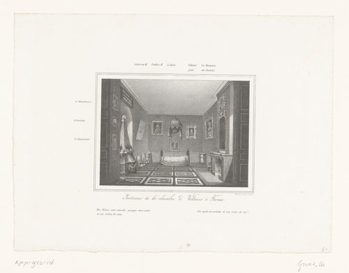 Interieur van Château de Ferney-Voltaire by anonymous