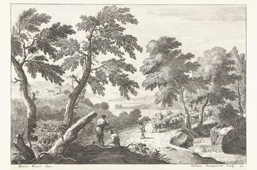 Italiaanse landschappen