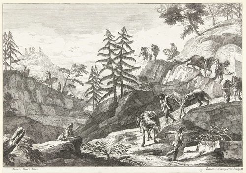 Italiaanse landschappen