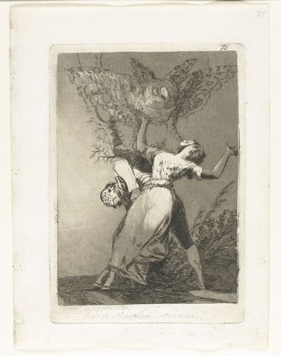 Kan niemand ons los maken? by Francisco de Goya