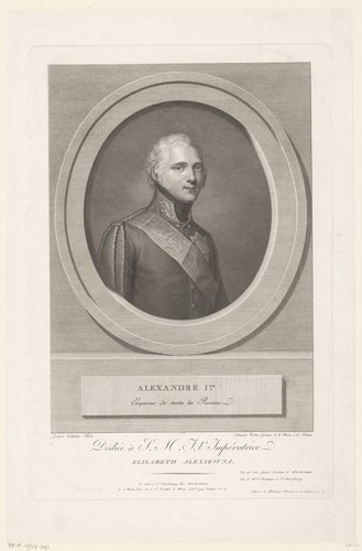 Portret van tsaar Alexander I
