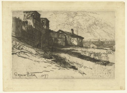 Poort van het kasteel van Burgos