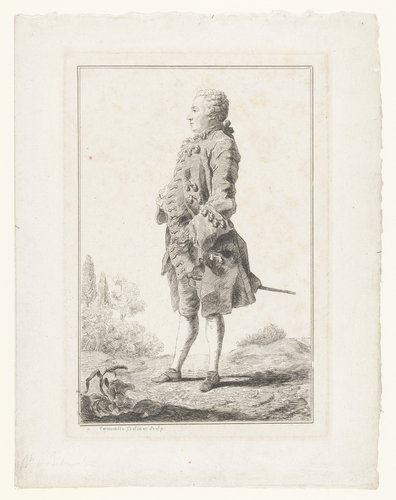 Portret van Pierre Victor baron de Besenval de Brünstatt