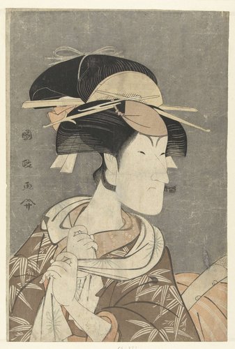 Busteportret van Nakayama Tomisaburo