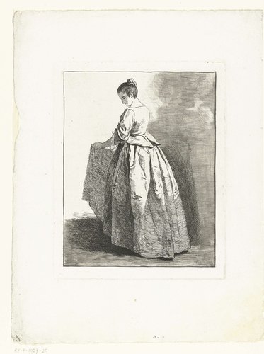 Etudes de figures drapées