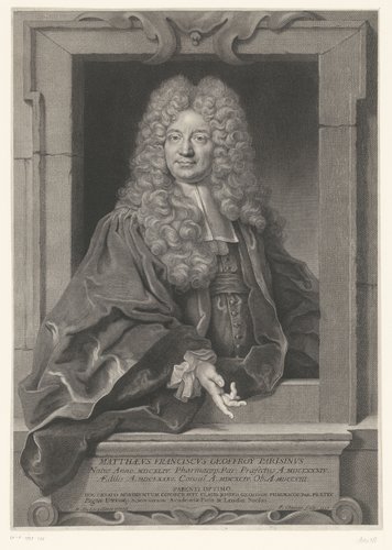 Portret van Mathieu-François Geoffroy