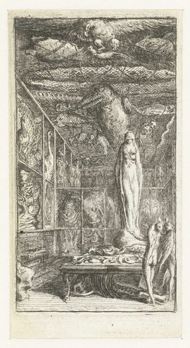 Frontispice pour l'almanach.Historico-physique