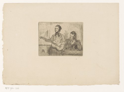 Twee muzikanten