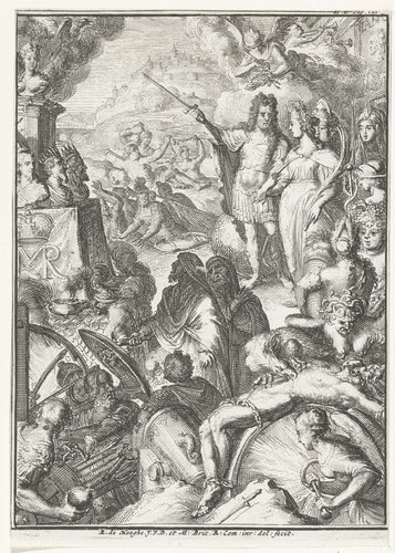 Illustratie voor deel 2 van 'Wilhem de Derde by Romeyn de Hooghe