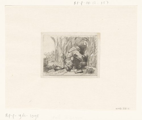 The monk in the cornfield
